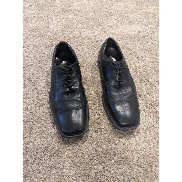 Red Wing Shoes 4790 Men Black Leather Wingtip Oxford Shoe Size 11D Pre Owned main image 10